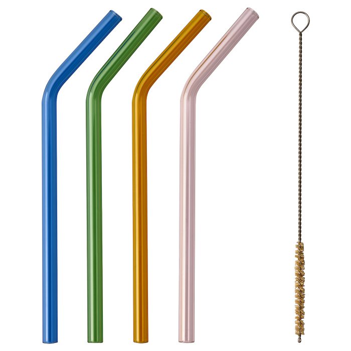 blakaexa drinking straws cleanbrush set of 5 mixed colours 1199830 pe904705 s5 - نی نوشیدنی ایکیا مدل BLAKAXA کد 705.666.41