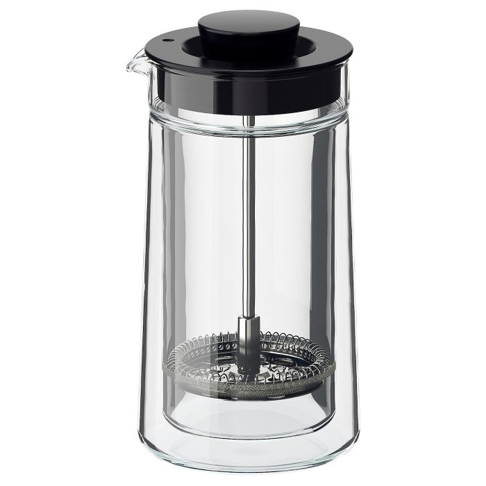 egentlig coffee tea maker double walled clear glass 0713378 pe729472 s5 - فرنچ پرس ایکیا مدل EGENTLIG کد 803.618.23