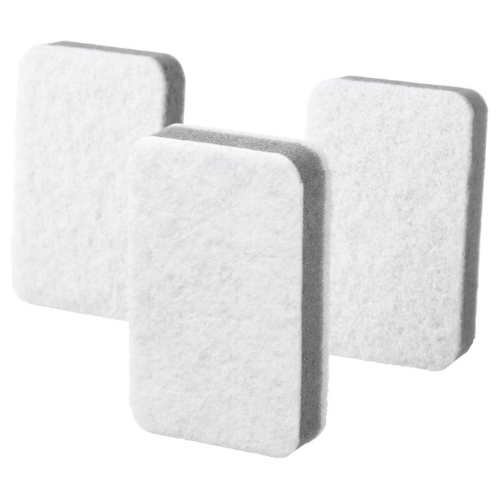 svampig sponge grey white 0713129 pe729272 s5 - اسفنج ظرفشویی ایکیا مدل SVAMPIG کد 602.576.05