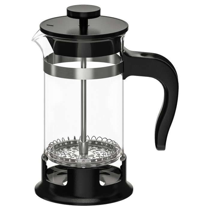 upphetta coffee tea maker glass stainless steel 0711267 pe728105 s5 - فرنچ پرس ایکیا مدل UPPHETTA کد 002.978.50