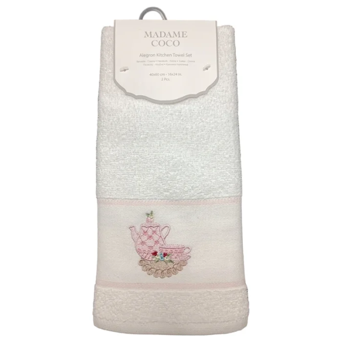 4 2 - حوله آشپزخانه مادام کوکو مدل Alegron Kitchen Towel Set کد 1KHVLU2026111