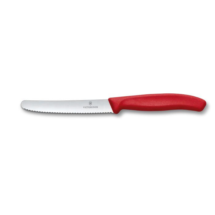 CUT 6 7831 S1 tif scaled - چاقوی کلاسیک سوئیسی برای گوجه‌فرنگی و میز ویکتورینوکس مدل Swiss Classic Tomato and Table Knife کد 6.7831