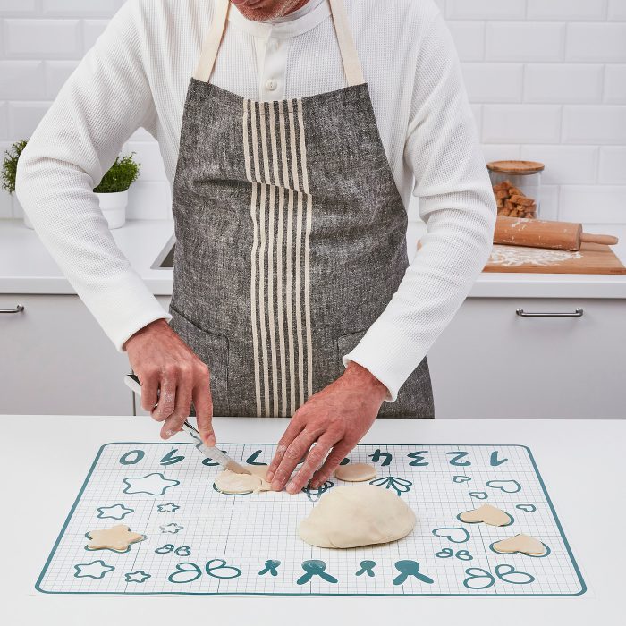 baktradition baking mat white turquoise 0923460 pe790777 s5 - پد نسوز فر ایکیا مدل BAKTRADITION کد 604.801.67