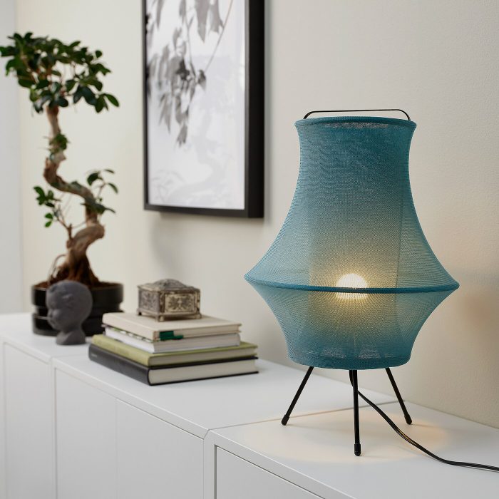 fyxnas table lamp turquoise 0859472 pe780923 s5 - آباژور ایکیا مدل FYXNÄS کد 304.307.82