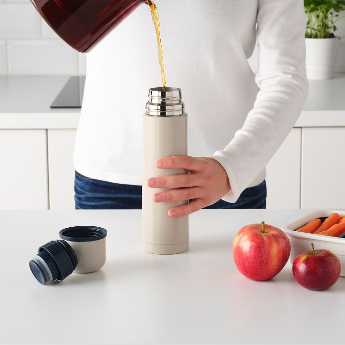 haelsa steel vacuum flask beige 0709007 pe726792 s5 - فلاسک استیل ایکیا مدل HÄLSA کد 004.506.39