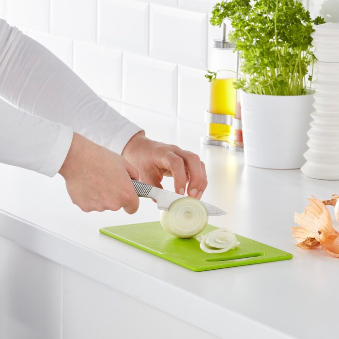 hopploes chopping board green 0896326 pe615948 s5 - تخته برش ایکیا مدل HOPPLÖS کد 102.802.55