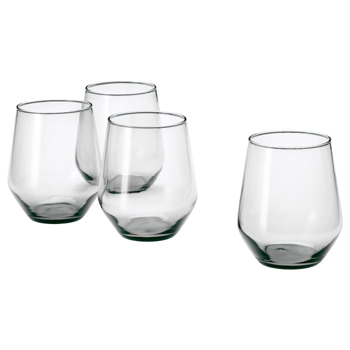 ivrig glass grey 0714573 pe730132 s5 - لیوان ایکیا مدل IVRIG کد 004.452.28