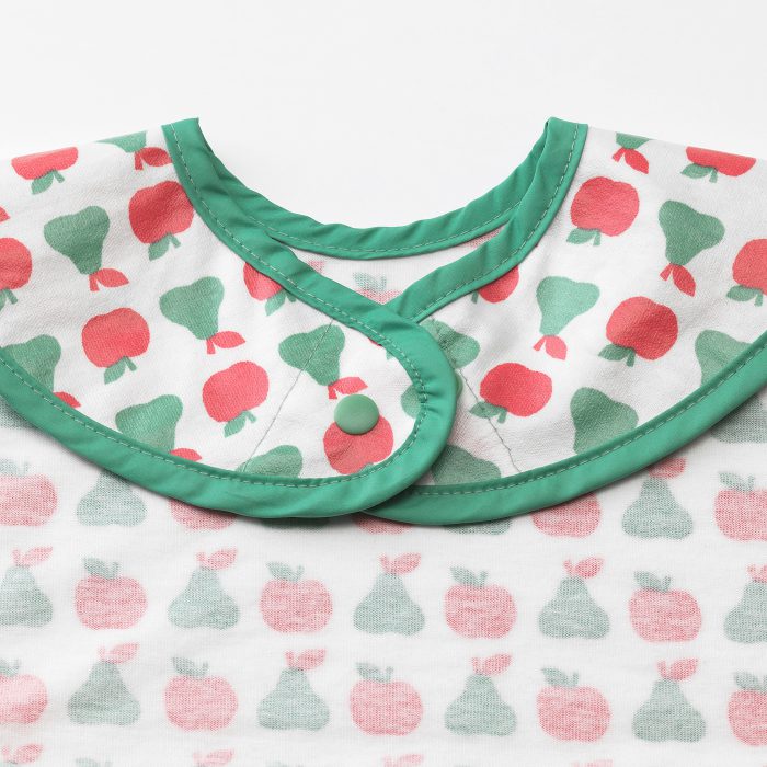 matvra bib fruit vegetables pattern green yellow 0873452 pe726502 s5 - پیش‌بند نوزاد ایکیا مدل MATVRÅ کد 404.269.25