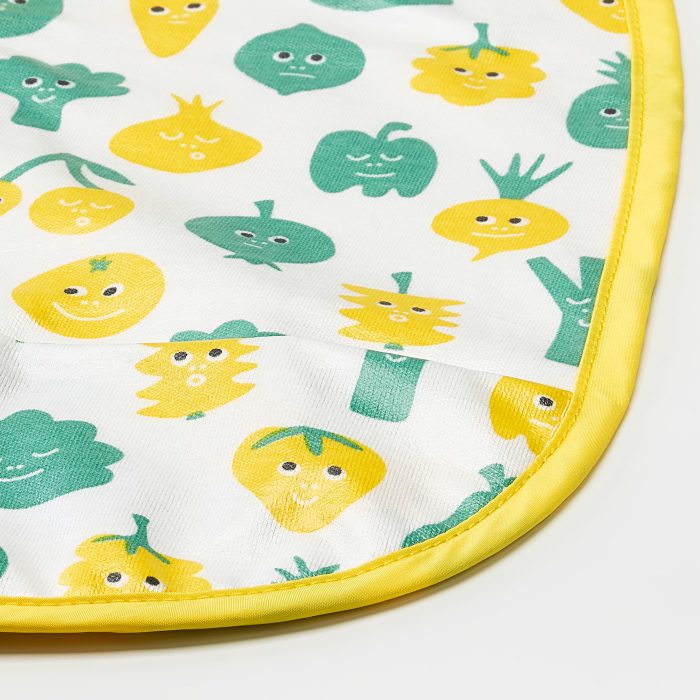 matvra bib fruit vegetables pattern green yellow 1048838 pe843933 s5 - پیش‌بند نوزاد ایکیا مدل MATVRÅ کد 404.269.25