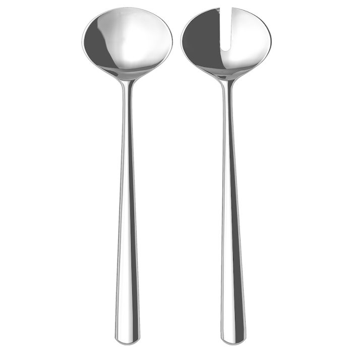 sedlig 2 piece salad servers set stainless steel 0713286 pe729409 s5 - ست سرو سالاد ایکیا مدل SEDLIG کد 102.033.75